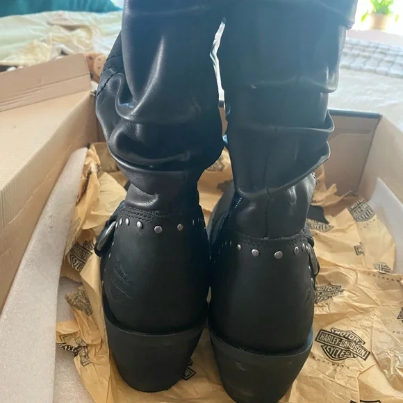Women’s Harley Davidson leather boots - Picture 5 of 14